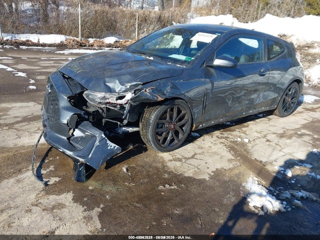 2020 Hyundai Veloster Turbo R-spec მანქანა იყიდება აუქციონზე, vin: KMHTH6AB9LU021091, აუქციონის ნომერი: 45962035
