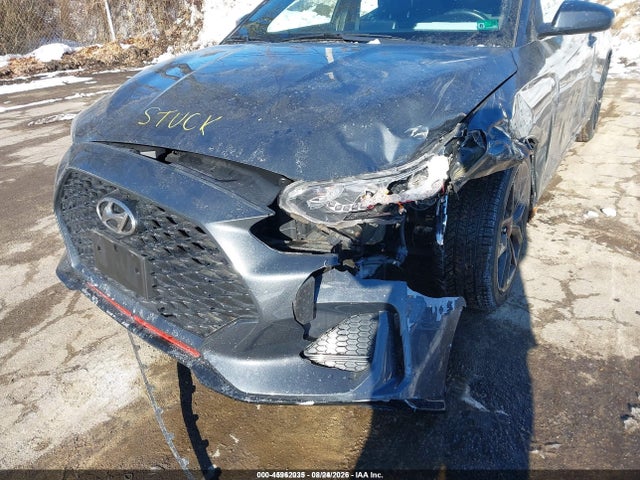 2020 Hyundai Veloster Turbo R-spec მანქანა იყიდება აუქციონზე, vin: KMHTH6AB9LU021091, აუქციონის ნომერი: 45962035