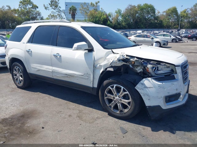 45962082 :رقم المزاد ، 1GKKRRKD9FJ160775 vin ، 2015 Gmc Acadia Slt-1 مزاد بيع