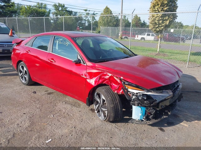 45962105 :رقم المزاد ، KMHLP4AG0NU334164 vin ، 2022 Hyundai Elantra Limited مزاد بيع