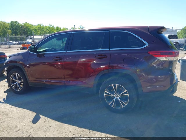 2019 Toyota Highlander Le მანქანა იყიდება აუქციონზე, vin: 5TDZARFH9KS053169, აუქციონის ნომერი: 45962110