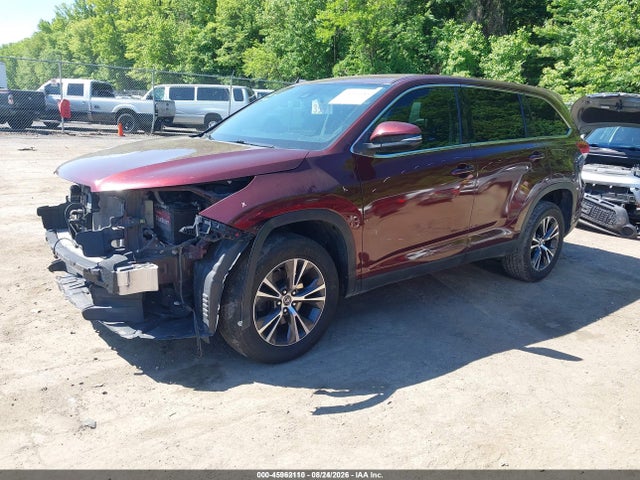 2019 Toyota Highlander Le მანქანა იყიდება აუქციონზე, vin: 5TDZARFH9KS053169, აუქციონის ნომერი: 45962110