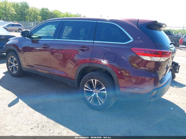 2019 Toyota Highlander Le მანქანა იყიდება აუქციონზე, vin: 5TDZARFH9KS053169, აუქციონის ნომერი: 45962110