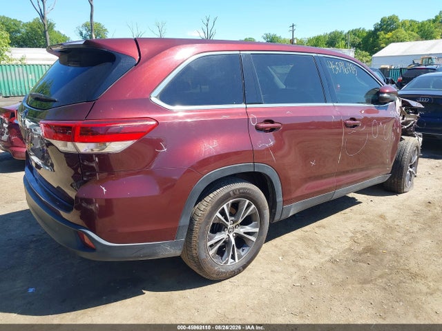 2019 Toyota Highlander Le მანქანა იყიდება აუქციონზე, vin: 5TDZARFH9KS053169, აუქციონის ნომერი: 45962110
