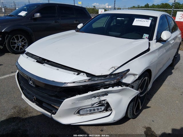 Продаж на аукціоні авто 2018 Honda Accord Sport, vin: 1HGCV1F33JA194977, номер лоту: 45962131