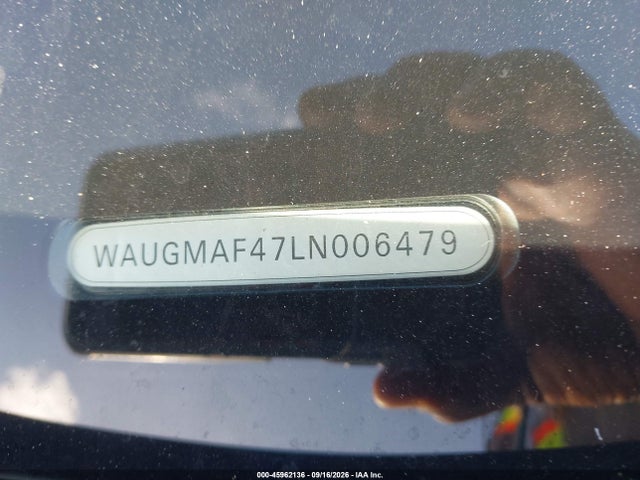 45962136 :رقم المزاد ، WAUGMAF47LN006479 vin ، 2020 Audi A4 Premium 40 Tfsi Front-wheel Drive S Tronic مزاد بيع