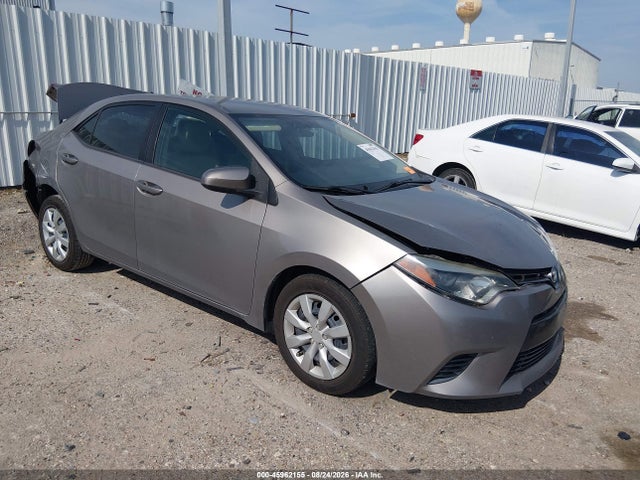 2016 Toyota Corolla Le მანქანა იყიდება აუქციონზე, vin: 5YFBURHE4GP447335, აუქციონის ნომერი: 45962155