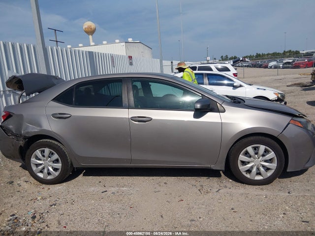 2016 Toyota Corolla Le მანქანა იყიდება აუქციონზე, vin: 5YFBURHE4GP447335, აუქციონის ნომერი: 45962155