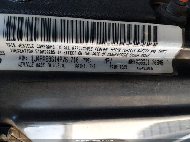Продажа на аукционе авто 2004 Jeep Wrangler Rubicon, vin: 1J4FA69S14P761710, номер лота: 45962193
