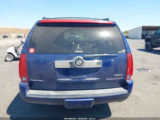 45962202 :رقم المزاد ، 1GYS4FEJ4CR247842 vin ، 2012 Cadillac Escalade Hybrid Platinum Edition مزاد بيع