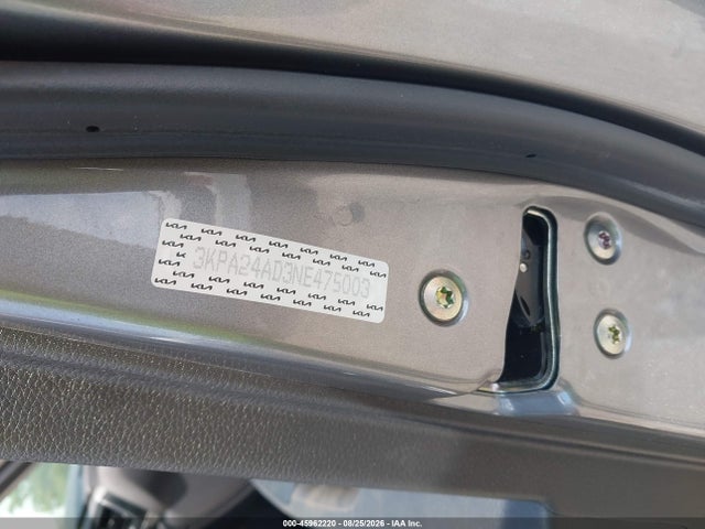 Aukcja sprzedaży 2022 Kia Rio S, vin: 3KPA24AD3NE475003, numer aukcji: 45962220
