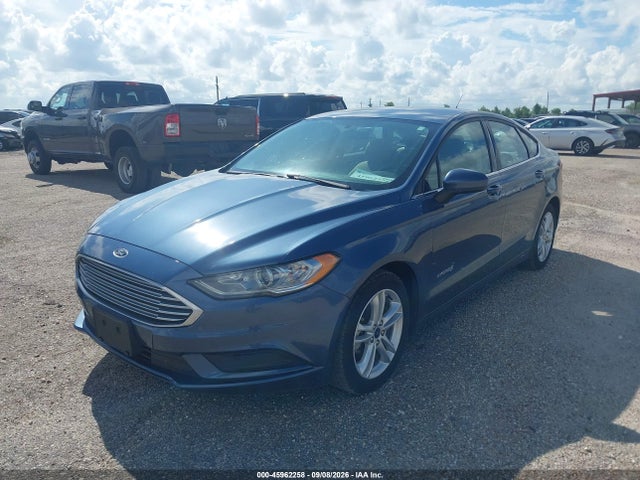 Ford Fusion Hybrid S 2018 3FA6P0UU5JR254457 Image 2