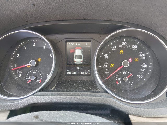 45962264 :رقم المزاد ، 1VWGT7A31HC076678 vin ، 2017 Volkswagen Passat 1.8t Se مزاد بيع