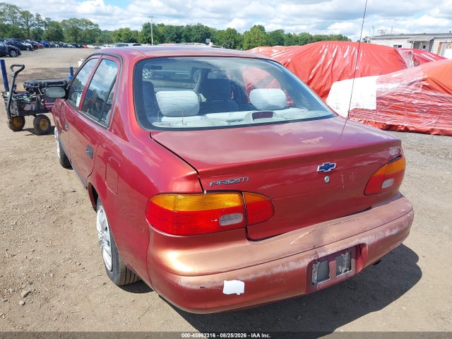 2002 Chevrolet Prizm მანქანა იყიდება აუქციონზე, vin: 1Y1SK52872Z427088, აუქციონის ნომერი: 45962316