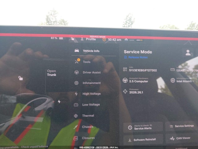 Продаж на аукціоні авто 2018 Tesla Model 3 Long Range/performance, vin: 5YJ3E1EB0JF127302, номер лоту: 45962326