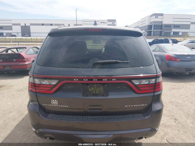 45962333 :رقم المزاد ، 1C4RDHEG8GC446549 vin ، 2016 Dodge Durango Citadel Anodized Platinum مزاد بيع