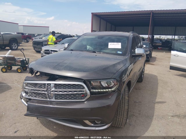 45962333 :رقم المزاد ، 1C4RDHEG8GC446549 vin ، 2016 Dodge Durango Citadel Anodized Platinum مزاد بيع