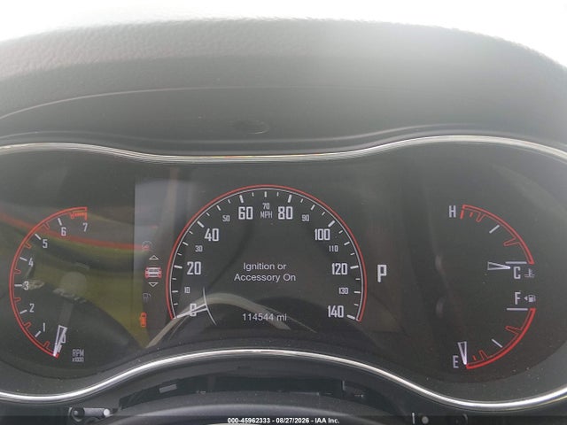 45962333 :رقم المزاد ، 1C4RDHEG8GC446549 vin ، 2016 Dodge Durango Citadel Anodized Platinum مزاد بيع