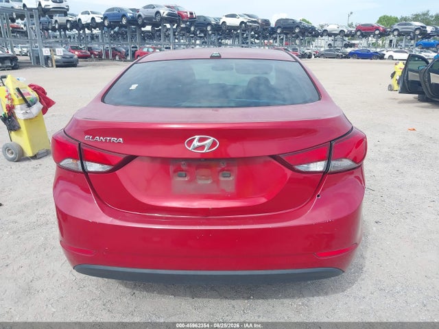 45962354 :رقم المزاد ، KMHDH4AE7GU605336 vin ، 2016 Hyundai Elantra Value Edition مزاد بيع