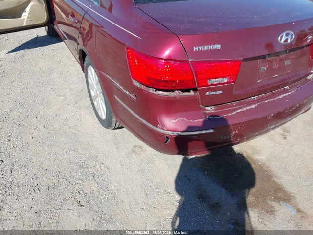 2009 Hyundai Sonata Limited V6 მანქანა იყიდება აუქციონზე, vin: 5NPEU46F39H412281, აუქციონის ნომერი: 45962362