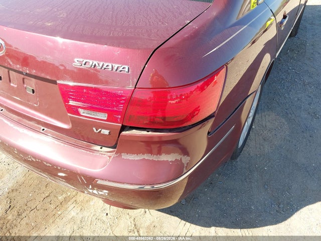 2009 Hyundai Sonata Limited V6 მანქანა იყიდება აუქციონზე, vin: 5NPEU46F39H412281, აუქციონის ნომერი: 45962362