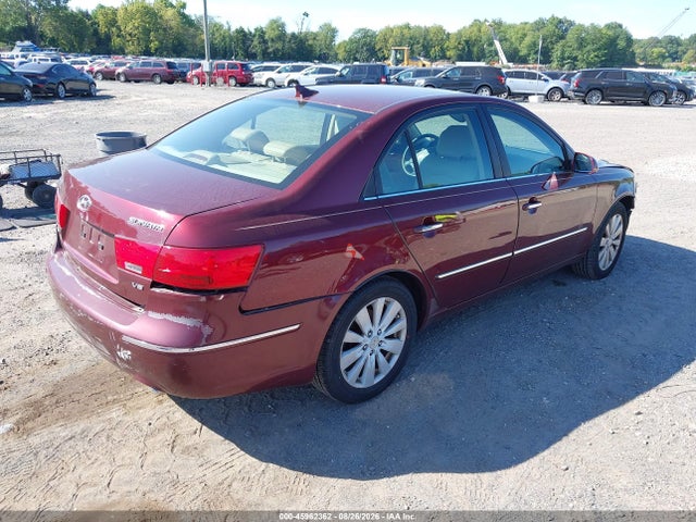 2009 Hyundai Sonata Limited V6 მანქანა იყიდება აუქციონზე, vin: 5NPEU46F39H412281, აუქციონის ნომერი: 45962362