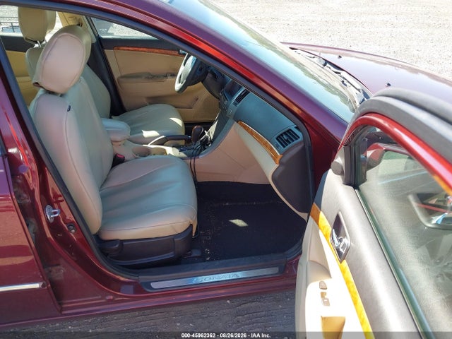 2009 Hyundai Sonata Limited V6 მანქანა იყიდება აუქციონზე, vin: 5NPEU46F39H412281, აუქციონის ნომერი: 45962362