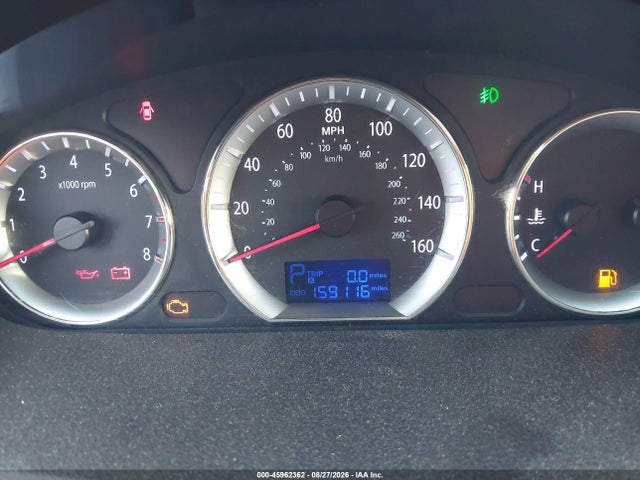 2009 Hyundai Sonata Limited V6 მანქანა იყიდება აუქციონზე, vin: 5NPEU46F39H412281, აუქციონის ნომერი: 45962362