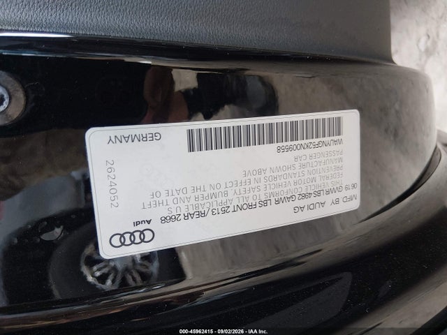 Aukcja sprzedaży 2019 Audi A5 45 Premium, vin: WAUYNGF52KN009558, numer aukcji: 45962415