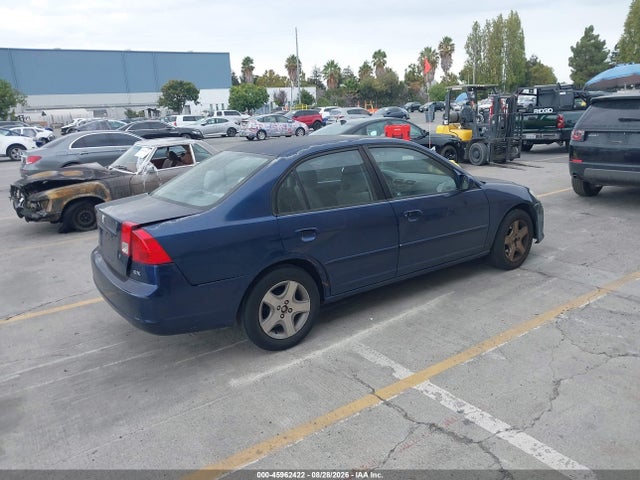 45962422 :رقم المزاد ، 2HGES26714H526642 vin ، 2004 Honda Civic Ex مزاد بيع