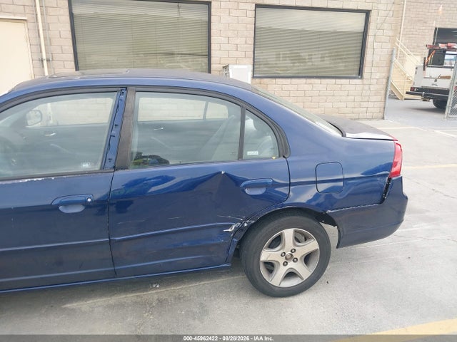 45962422 :رقم المزاد ، 2HGES26714H526642 vin ، 2004 Honda Civic Ex مزاد بيع