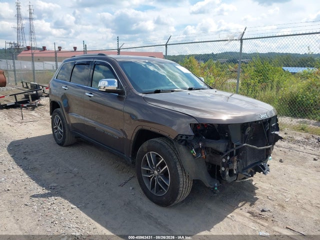 2018 Jeep Grand Cherokee Limited 4x4 მანქანა იყიდება აუქციონზე, vin: 1C4RJFBG9JC489709, აუქციონის ნომერი: 45962431