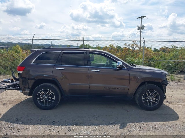 2018 Jeep Grand Cherokee Limited 4x4 მანქანა იყიდება აუქციონზე, vin: 1C4RJFBG9JC489709, აუქციონის ნომერი: 45962431