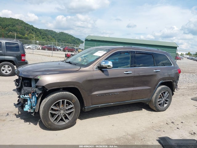 2018 Jeep Grand Cherokee Limited 4x4 მანქანა იყიდება აუქციონზე, vin: 1C4RJFBG9JC489709, აუქციონის ნომერი: 45962431