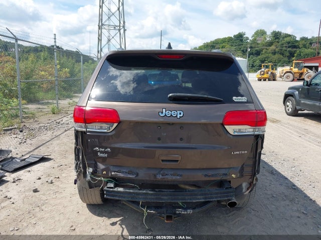 2018 Jeep Grand Cherokee Limited 4x4 მანქანა იყიდება აუქციონზე, vin: 1C4RJFBG9JC489709, აუქციონის ნომერი: 45962431