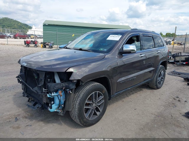 2018 Jeep Grand Cherokee Limited 4x4 მანქანა იყიდება აუქციონზე, vin: 1C4RJFBG9JC489709, აუქციონის ნომერი: 45962431