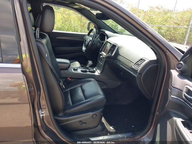 2018 Jeep Grand Cherokee Limited 4x4 მანქანა იყიდება აუქციონზე, vin: 1C4RJFBG9JC489709, აუქციონის ნომერი: 45962431