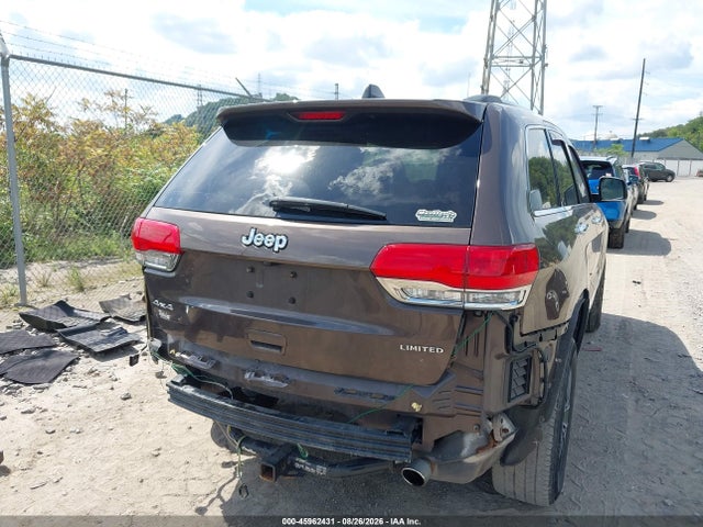 2018 Jeep Grand Cherokee Limited 4x4 მანქანა იყიდება აუქციონზე, vin: 1C4RJFBG9JC489709, აუქციონის ნომერი: 45962431