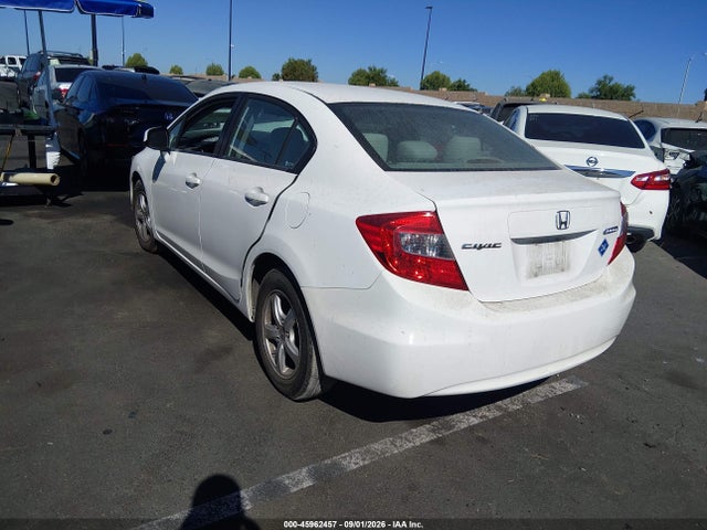 Aukcja sprzedaży 2012 Honda Civic Natural Gas, vin: 19XFB5F51CE003036, numer aukcji: 45962457