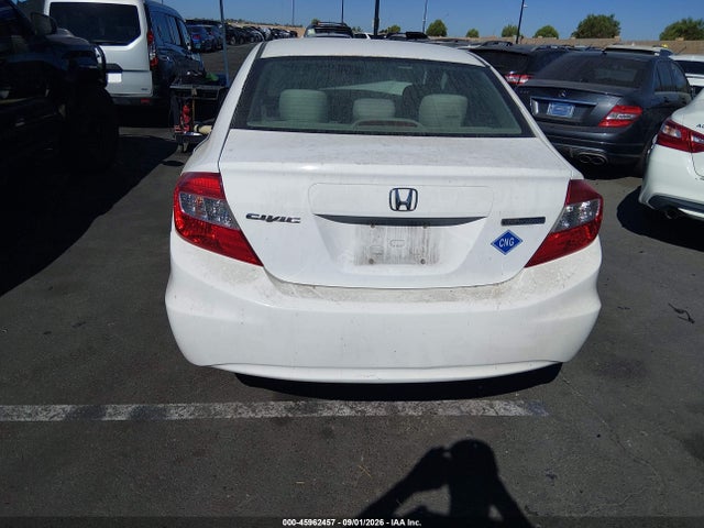 Aukcja sprzedaży 2012 Honda Civic Natural Gas, vin: 19XFB5F51CE003036, numer aukcji: 45962457