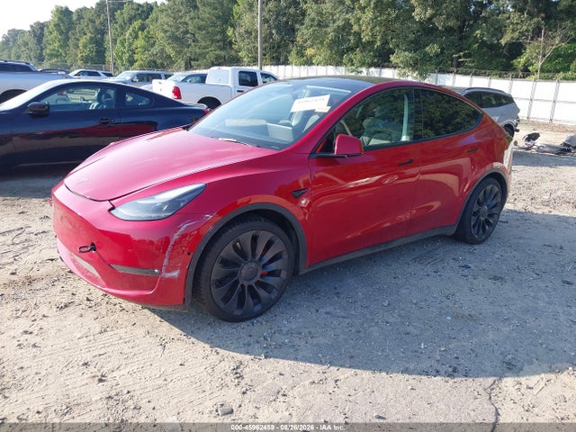 Aukcja sprzedaży 2023 Tesla Model Y Performance Dual Motor All-wheel Drive, vin: 7SAYGDEF0PF586880, numer aukcji: 45962459