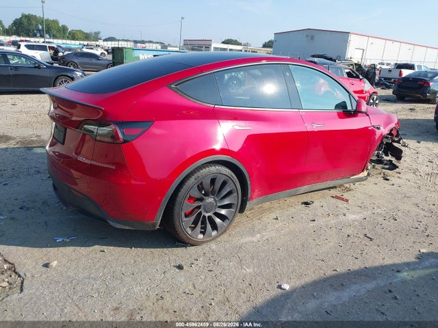 Aukcja sprzedaży 2023 Tesla Model Y Performance Dual Motor All-wheel Drive, vin: 7SAYGDEF0PF586880, numer aukcji: 45962459