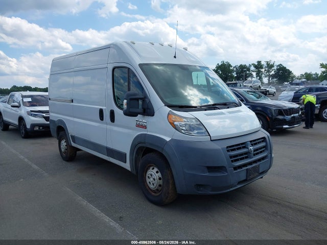 45962506 :رقم المزاد ، 3C6TRVBG8EE108155 vin ، 2014 Ram Promaster 1500 مزاد بيع