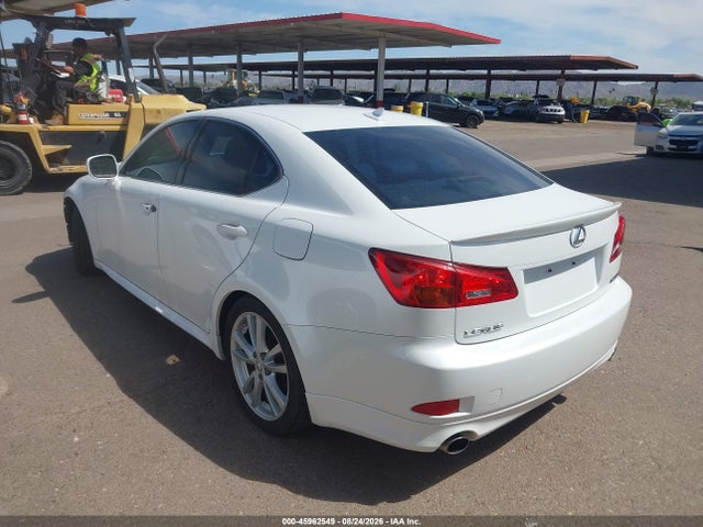 Aukcja sprzedaży 2007 Lexus Is 350, vin: JTHBE262572010230, numer aukcji: 45962549