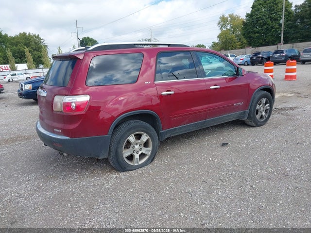 2008 Gmc Acadia Slt-1 მანქანა იყიდება აუქციონზე, vin: 1GKEV23708J219269, აუქციონის ნომერი: 45962570