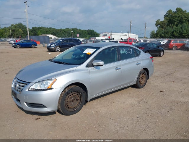 45962647 :رقم المزاد ، 3N1AB7AP8FY215985 vin ، 2015 Nissan Sentra S مزاد بيع