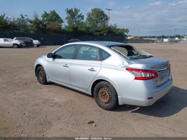 45962647 :رقم المزاد ، 3N1AB7AP8FY215985 vin ، 2015 Nissan Sentra S مزاد بيع