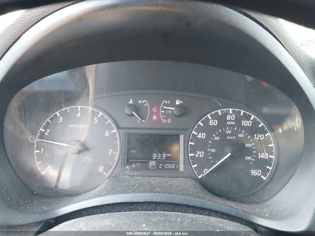 45962647 :رقم المزاد ، 3N1AB7AP8FY215985 vin ، 2015 Nissan Sentra S مزاد بيع