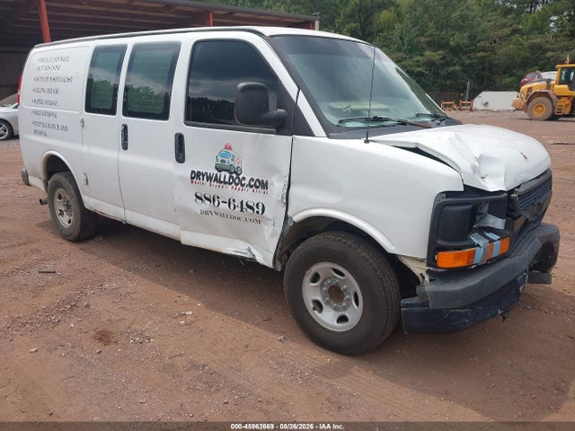 45962669 :رقم المزاد ، 1GCWGFCA1D1154486 vin ، 2013 Chevrolet Express 2500 Work Van مزاد بيع