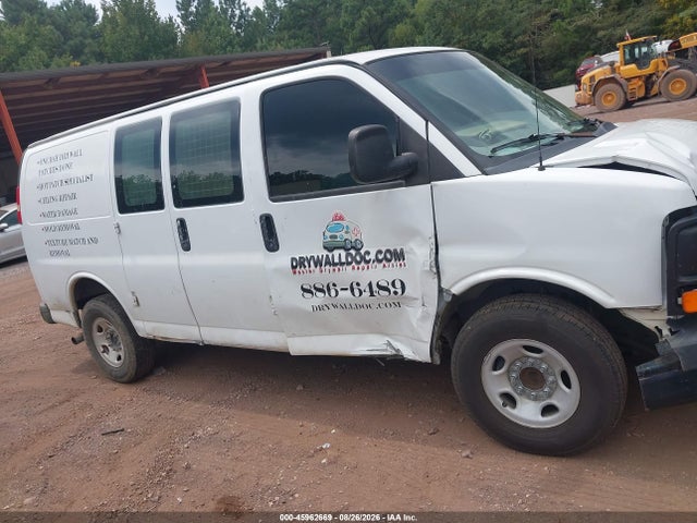 Aukcja sprzedaży 2013 Chevrolet Express 2500 Work Van, vin: 1GCWGFCA1D1154486, numer aukcji: 45962669